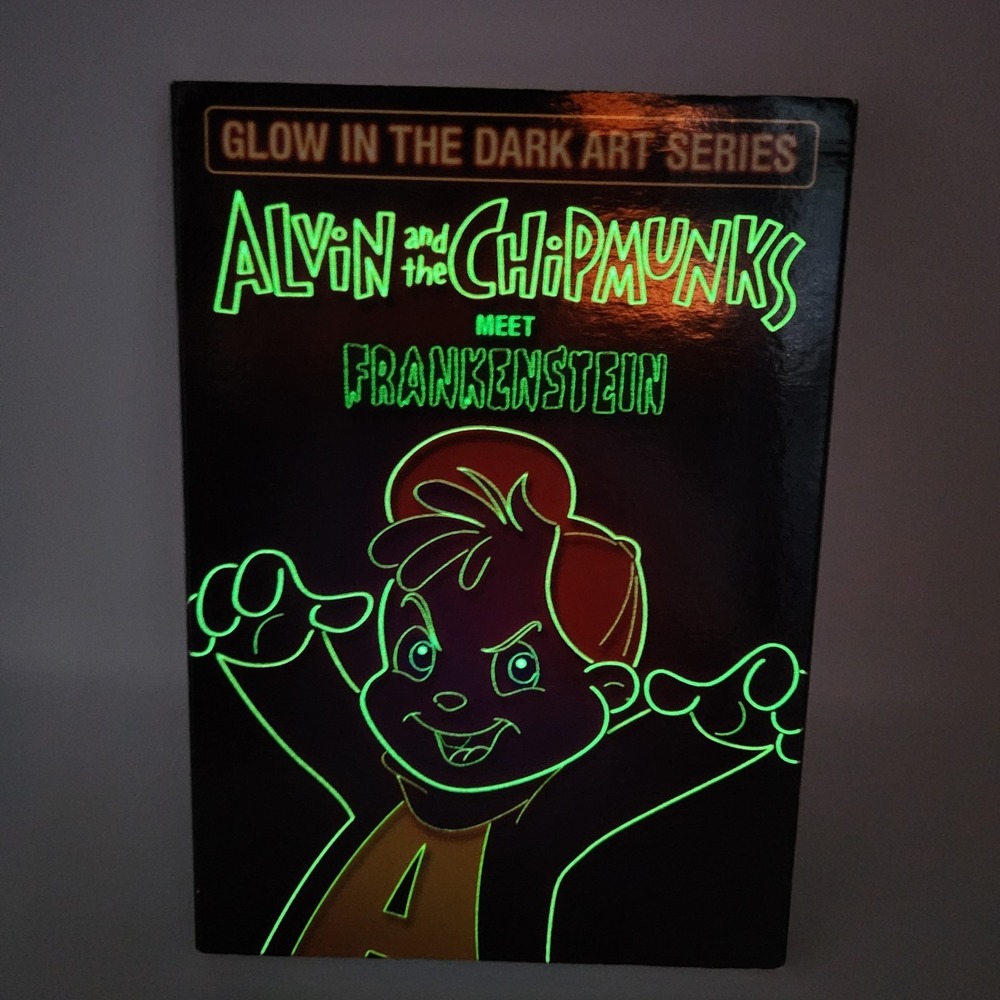 Alvin and the Chipmunks: Meet the Franken (DVD) W/ Rare Glow In The Dark Slipcov